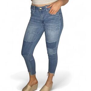 AE Paneled, Two=Tone Skinny Jeans